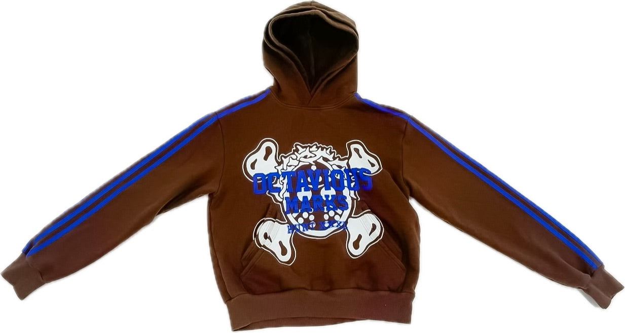 Mocha Brown Double Hoodie
