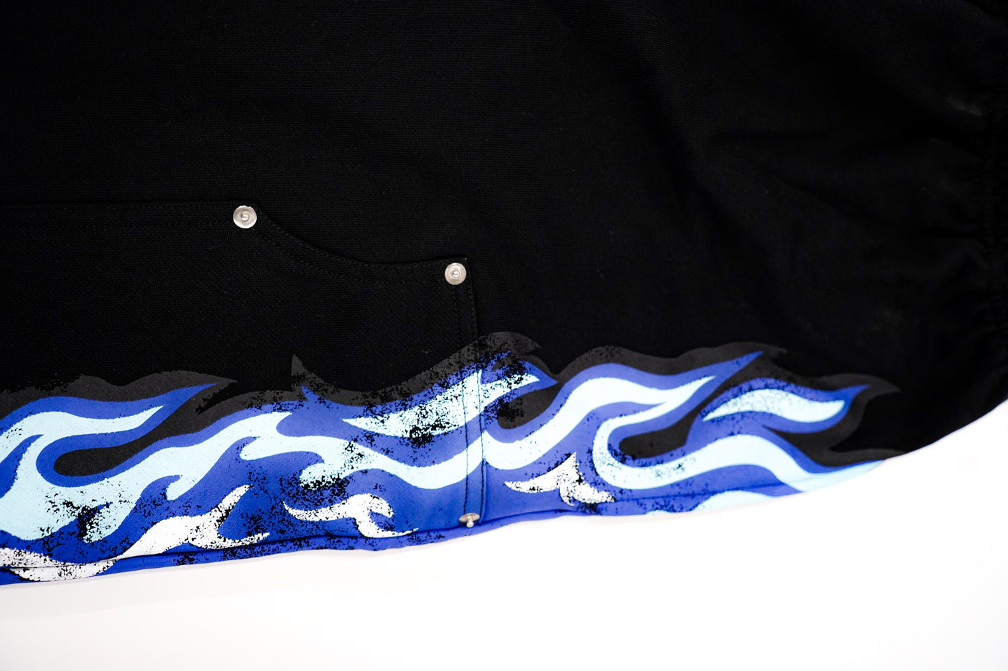 Flame Sweatpants Black