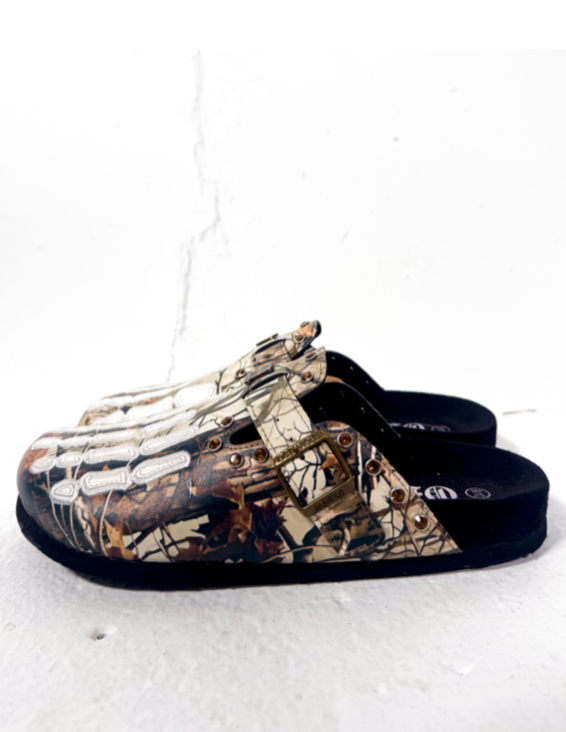 The "Woodland Oak" Clogs