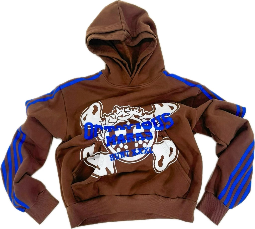 Mocha Brown Double Hoodie
