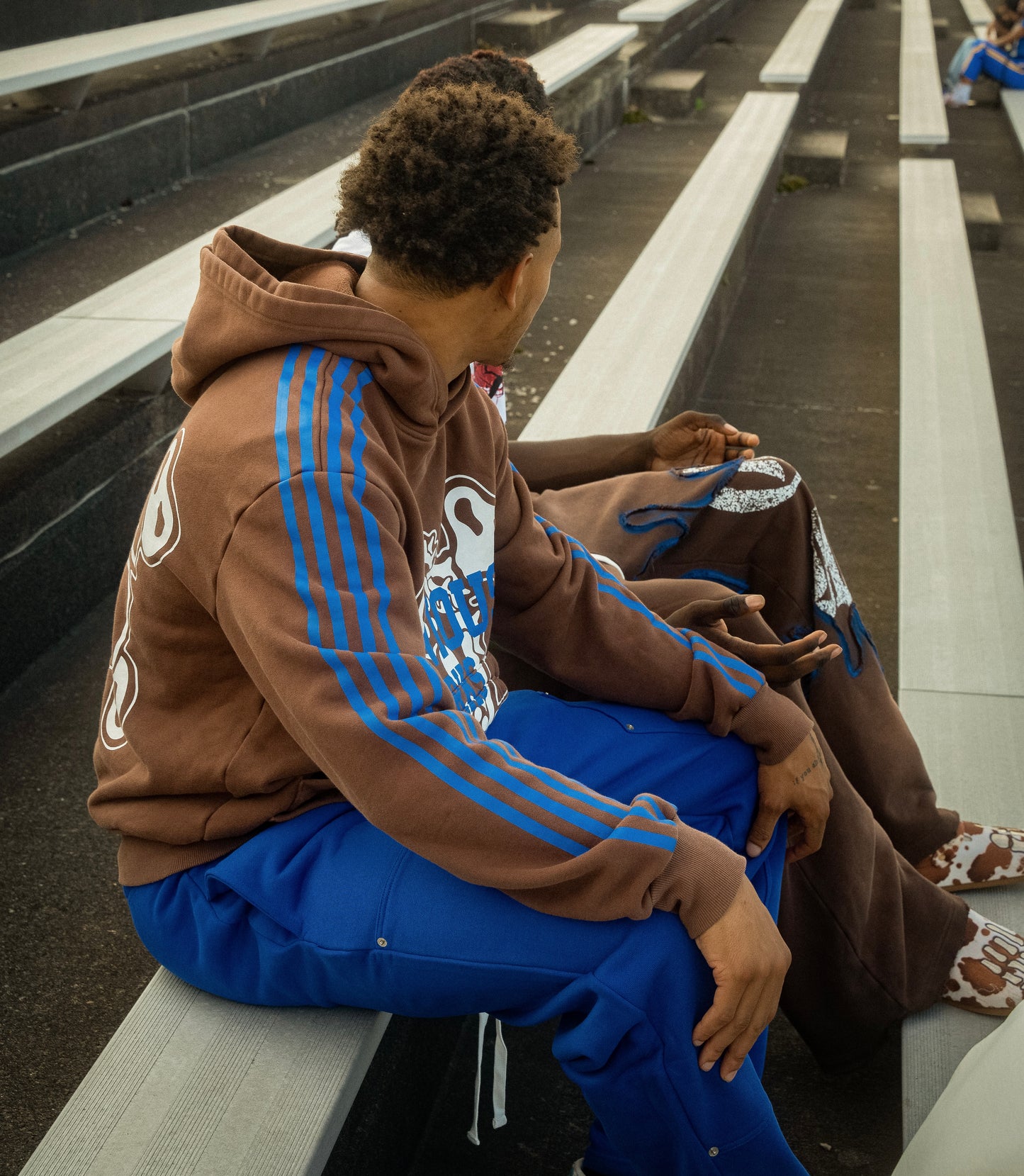 Mocha Brown Double Hoodie