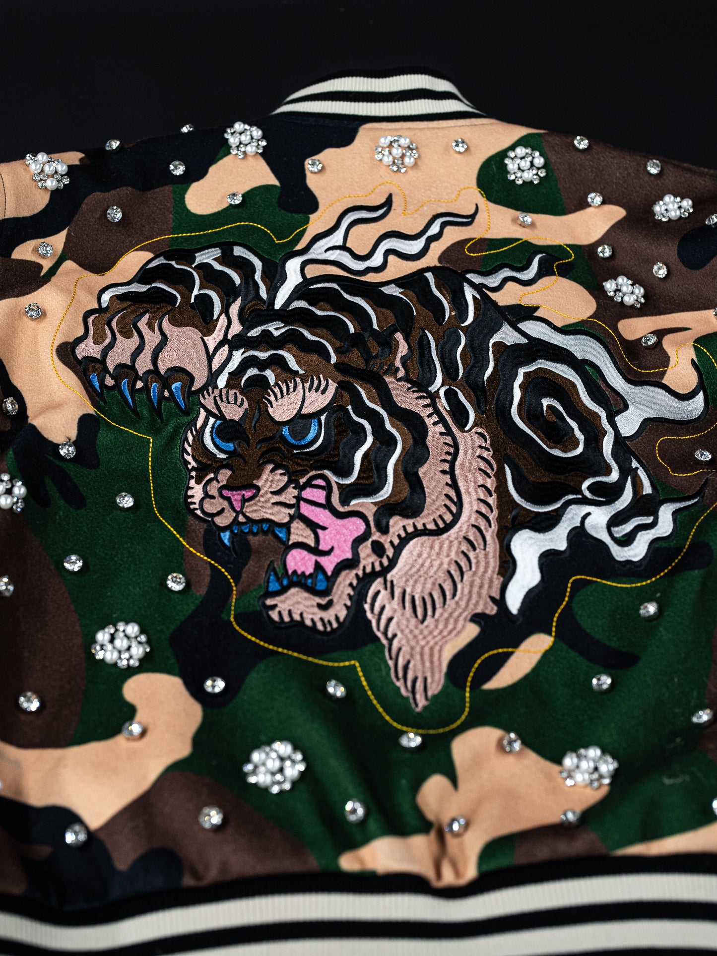 OM x H.A.W. Varsity Jacket