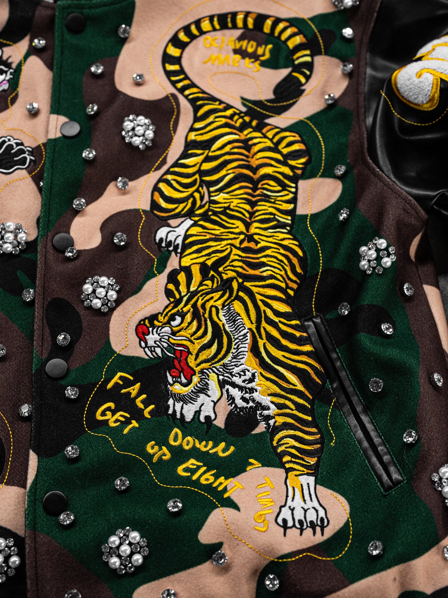 OM x H.A.W. Varsity Jacket