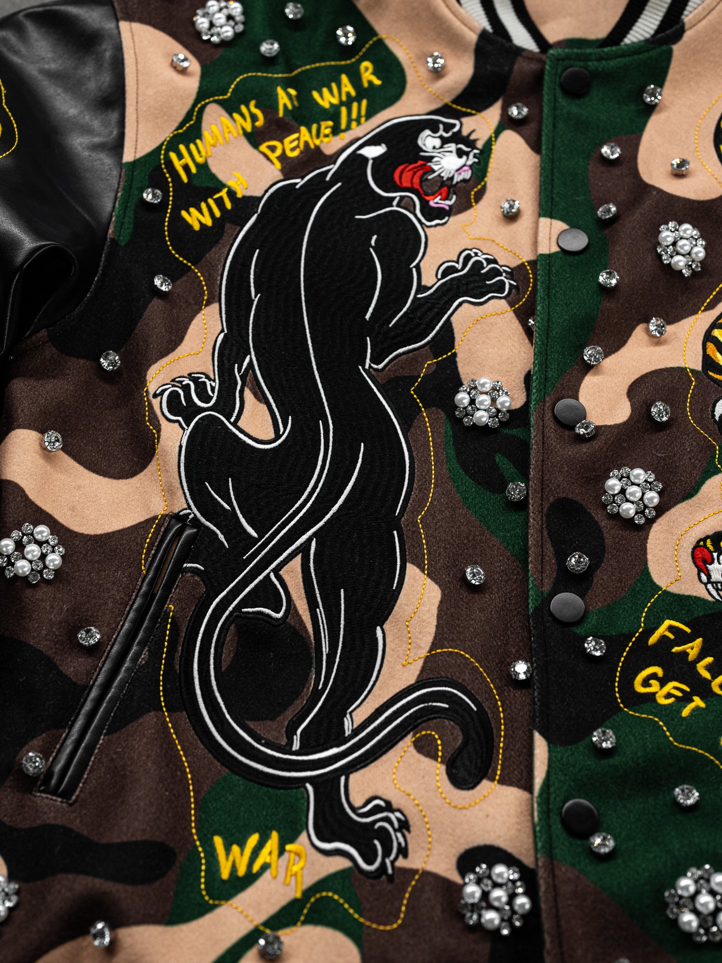 OM x H.A.W. Varsity Jacket