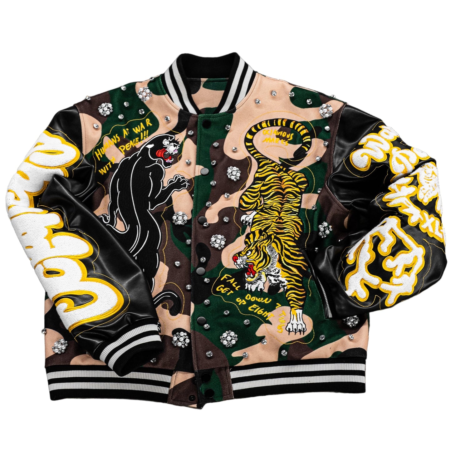 OM x H.A.W. Varsity Jacket