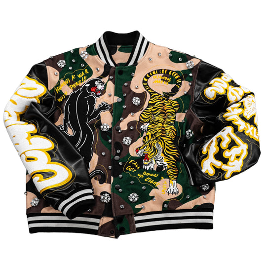 OM x H.A.W. Varsity Jacket