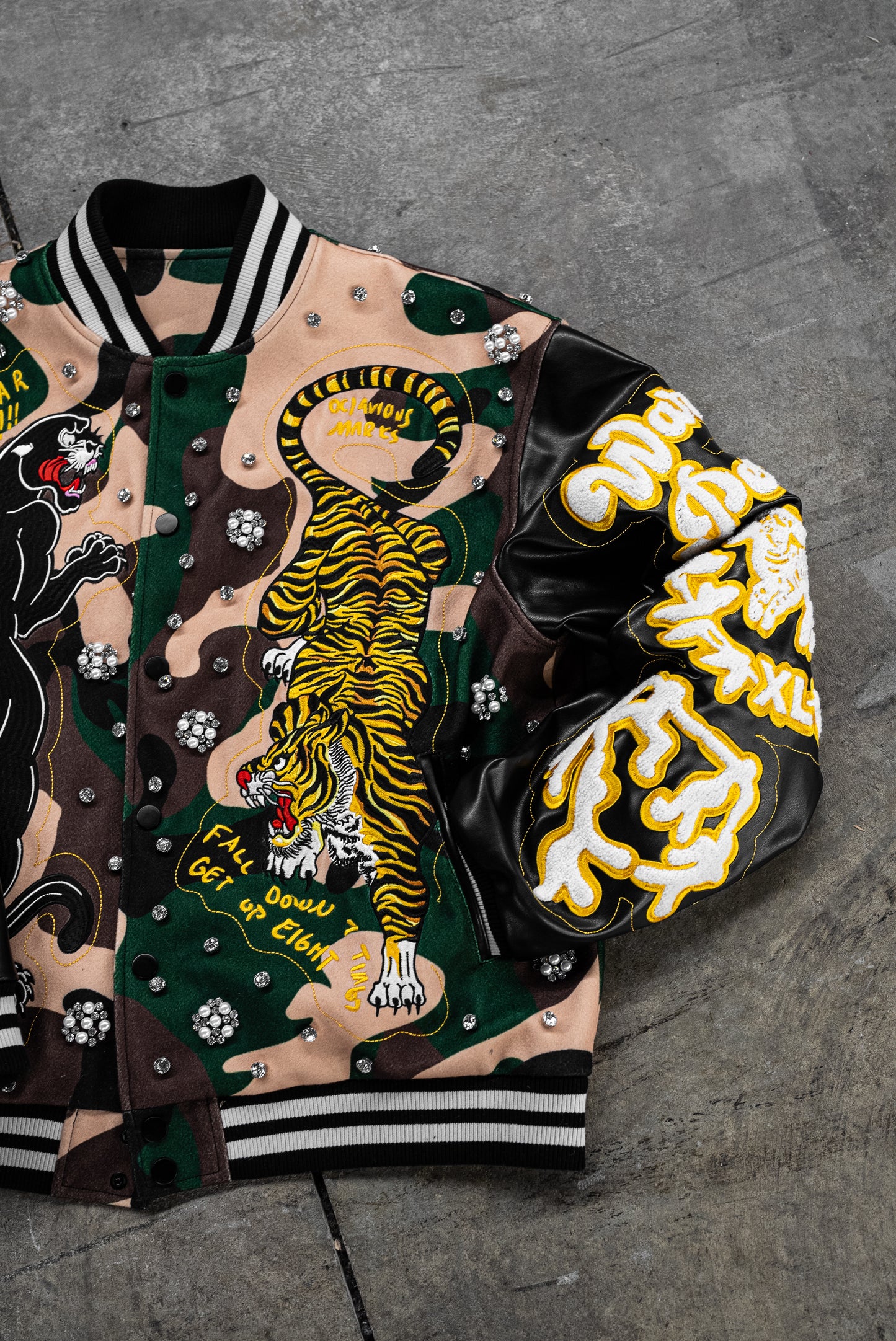 OM x H.A.W. Varsity Jacket