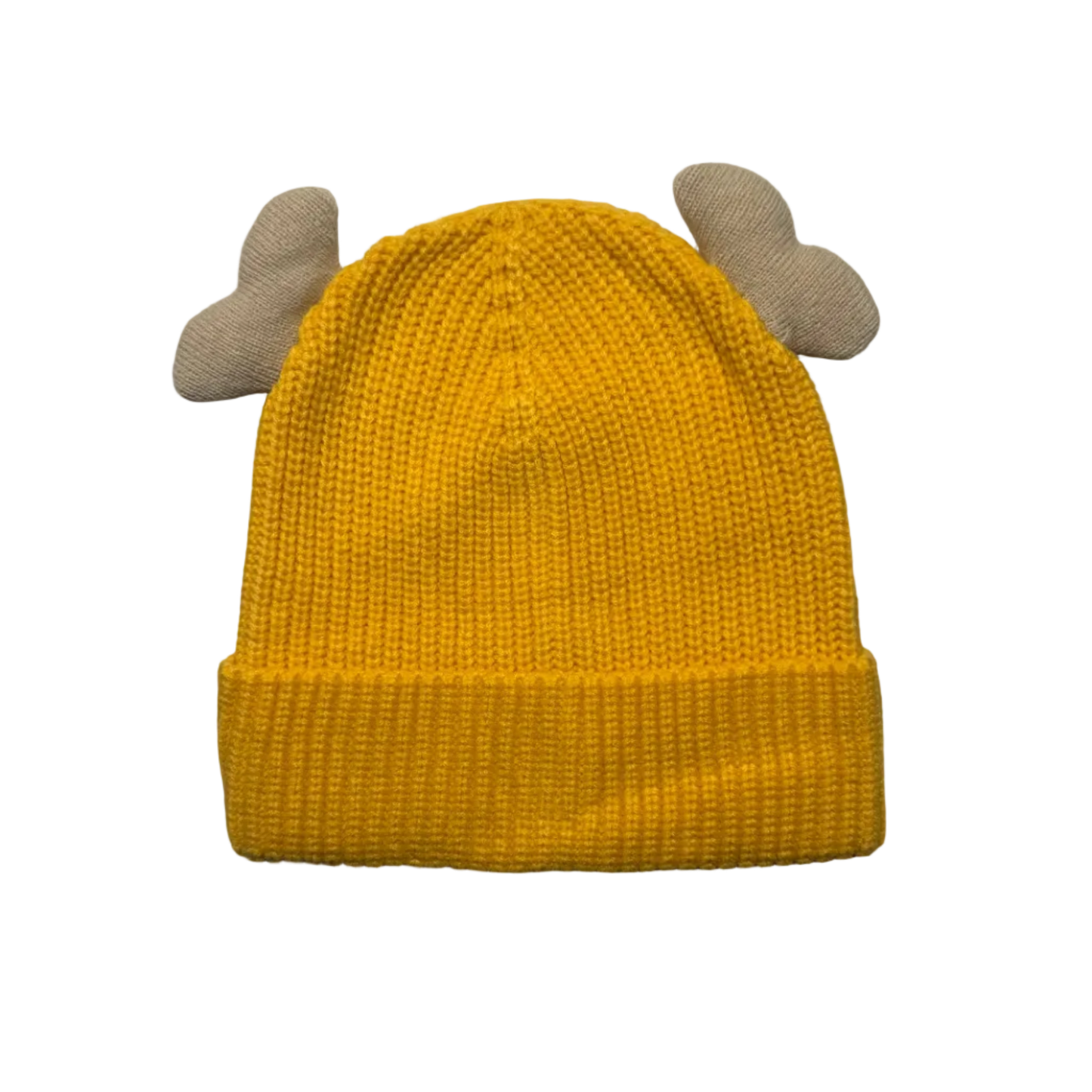 Yellow Bone Beanie
