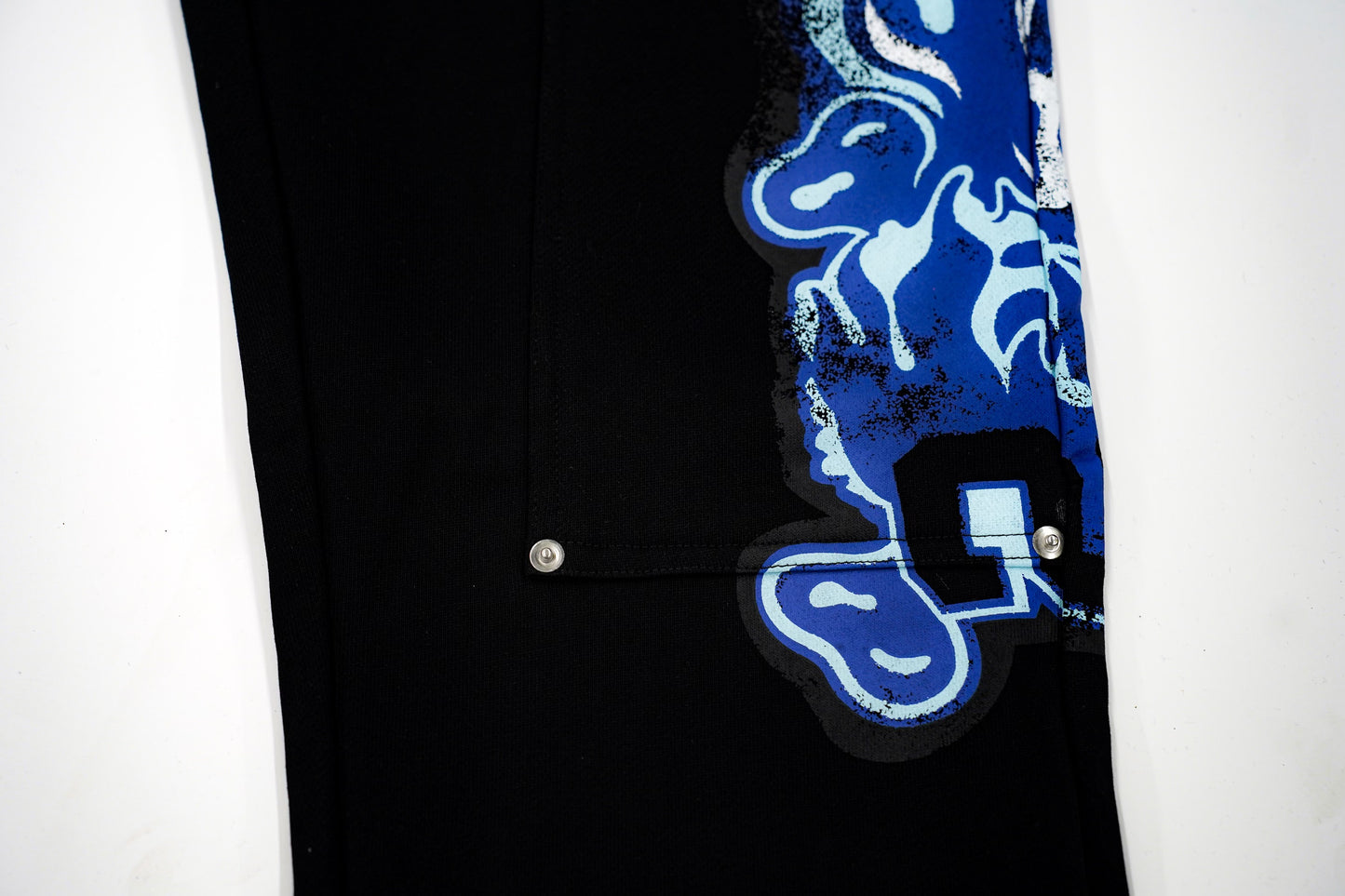 Flame Sweatpants Black